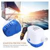 Bomba de agua de diafragma autocebante 1100GPH Automatic Boat Bilge Pump 12V Electric Marine Pump Boat Water Exhaust Pump Submersible Bilge Sump with Float Switch view 4