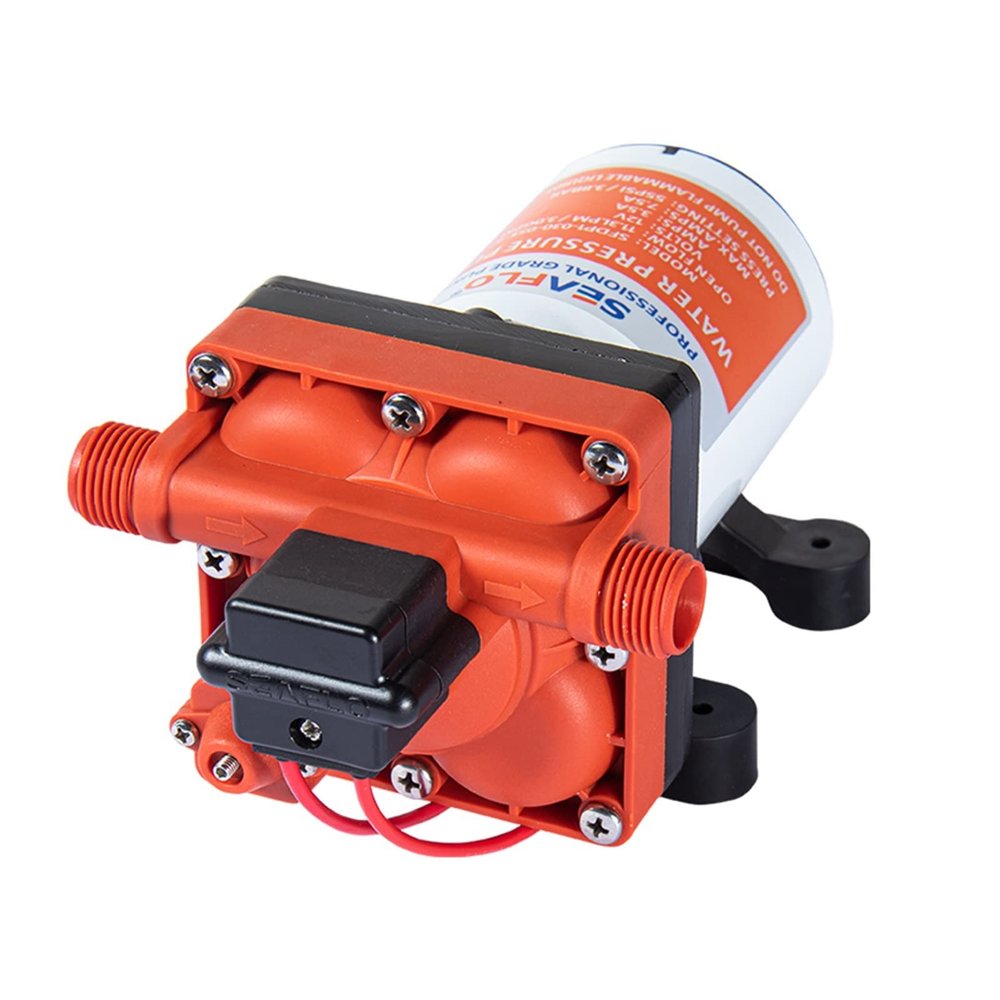 Bomba de agua de diafragma autocebante 42 Series 12V Marine Diaphragm Pump Self Priming Pump Boat Accessories Showers Toilets Water Transfer Motor