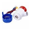Bomba de agua de diafragma autocebante 1100GPH 12V Helps Exclude Bilge Water Tools Electric Marine Submersible Bilge Sump Water Pump with Switch for Boat view 2