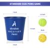 Aivalas Yard Pong Outdoor Games, Giant Yard Games Set with 12 Buckets and Balls for Adults and Family, Toss Game Throwing Games for Beach, Camping, Lawn and Backyard view 2