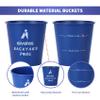 Aivalas Yard Pong Outdoor Games, Giant Yard Games Set with 12 Buckets and Balls for Adults and Family, Toss Game Throwing Games for Beach, Camping, Lawn and Backyard view 3