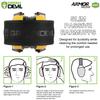 GREEN DEVIL Noise Reduction Hearing Protection Ear muffs Passive Safety Earmuffs Slim Headphones For Shooting Gun Range view 4