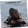 INOOMP 3pcs Neoprene Diving Hood for Adults Full Mask for Surfing Snorkeling Scuba Diving Warm Swim Cap Protects Hair Ears Stylish and Design view 4