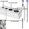 Bisrollnaa Vise Clamp Block Shaft Clamp for Grip & Grip 2 Damper Rebuild on Fox 32 34 36 38 40, Silver view 3