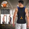 Sohodoo Neoprene Sauna Sweat Vest Men's Shapewear Body Shaper Tummy Control Vest Sauna Sweat Belt Sports Slimming Vest Fitness Abdomen Slimming Waistband (Color : Black, Size : Medium) view 4