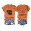 MOGUI Dear Person Behind Me Shirt Christian Be Kind The World is A Better Place w/ You in It Shirt Aproudtee Clothing Vneck Tee Casual Fun Tops Loose T-Shirts On Your Darkest Night Tshirt Orange view 1