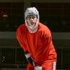 DECHOUS 1Pc Hockey Goalie Neck Guard, Clear Goalie Throat Guard Sports Goalie Hockey Neck Guard Protection Equipment, Adjustable Size view 2
