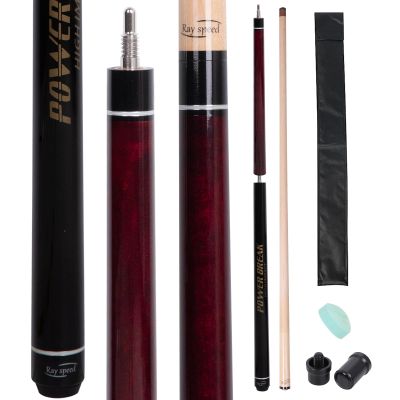Ray speed Heavy Hitter Jump Break Pool Cue, 3 Piece Pool Cue 14mm Phenolic Tip 20oz/21oz/22oz Pool Break Cue