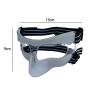 Sport Face Mask Face Guard for Broken Nose Face Nose Guard Basketball Mask for Kids Youth Gym Exercise Boxing Athletic Workout, Black White, 15cmx9cm view 4