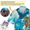 228CLOSET Fire Truck Hawaiian Shirt for Men - Fire Engine Button Down Shirt Men, Mens Hawaiian Shirt Set 27 Size L view 3