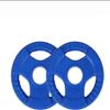 Flexibility Weight Plate Fits Olympic Barbell Standard 2 Inch Hole Home Gym Weights Hand Bumper Plate for Bodybuilding Fitness Home Sports Balance view 1
