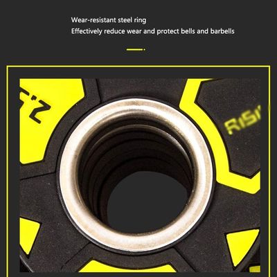 Flexibility Barbell Plates Cast Iron Single Weight Plates for Home Gym Fitness Lifting Workout Exercise Bench Press Squat Dumbbell Plates Balance