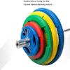 Flexibility Weight Plate Fits Olympic Barbell Standard 2 Inch Hole Home Gym Weights Hand Bumper Plate for Bodybuilding Fitness Home Sports Balance view 3