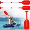 Trader 2 Pack Boat Canoe Paddles Telescoping Collapsible Oar Aluminum 21.3-41.7 in Kayak Paddles Adjustable Length for Kayak Inflatable Dinghy Water Sport Boat Accessories(Red) view 1