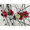 ZECHAO 26/27.5in Mountain Bike Wheel Set,Front Rear Bike Wheel CNC Rims Disc Brake Wheel Bearing Hub 24 Holes 7-11 Speed Wheelset (Color : Red, Size : 27.5inch) view 4