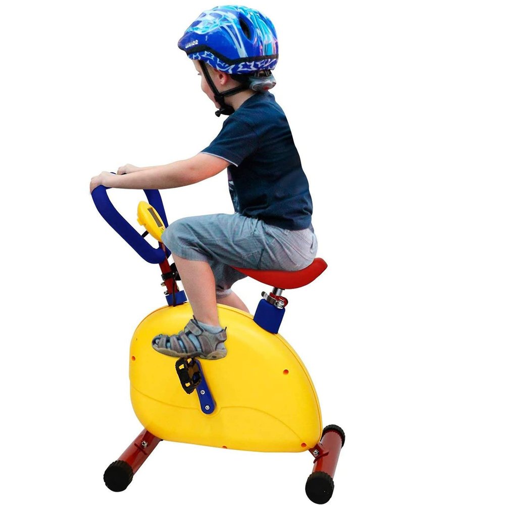 Kids Exercise Bike, Fun And Fitness Exercise Equipment For Kids, Kids Stationary Bike, Suitable For 3 To 8 Years Old Kids