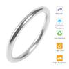25/30/35/40/45/50mm Inside Diameter Metal Round Rings for Camping Belt , Smoothing Welded 304 Stainless Steel O hoop Welded Round Rings , Dog Leashes , Hardware(Wire diameter 5mm*Inner diameter 40mm) view 4