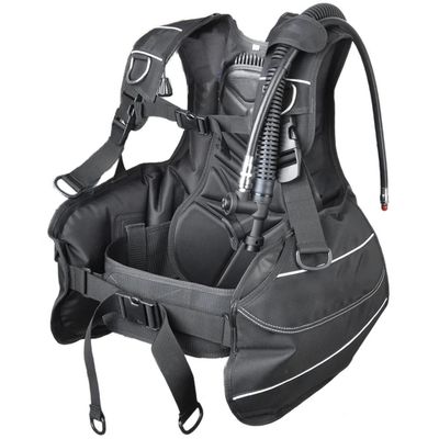 BUTXET Scuba Buoyancy Compensator Jacket, Fully Accessorized Scuba Diving Buoyancy Compensator for Beginner with Quick-Release Weight Integrated Pocket, Diving BCD (Size : X-Large)
