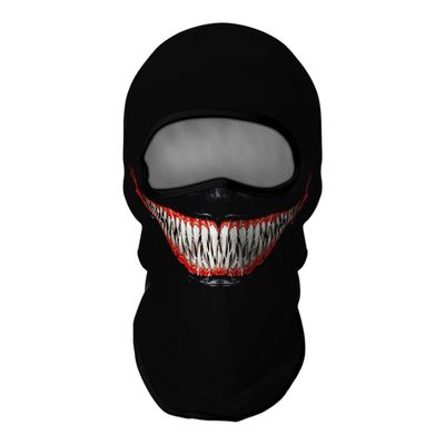 Skull Face Mask, Balaclava, Neck Gaiter, UV Sun Protection,Motorcycle Ski Scarf Fishing for Men (V)