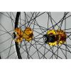 ZECHAO 26/27.5/29 Inch Mountain Bike Wheelset,32H Front Rear Wheel Double Layer Alloy Sealed Bearing Disc Rim Brake QR 7-11 Speed Wheelset (Color : Gold, Size : 26inch) view 2