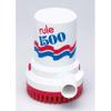 Rule 02, Bilge Pump, 1500 GPH, Non-Automatic, 12 Volt & 35A -A-Matic Bilge Pump Float Switch, Mercury Free, White view 3