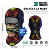 Skull Face Mask, Balaclava, Neck Gaiter, UV Sun Protection,Motorcycle Ski Scarf Fishing for Men (C) view 4