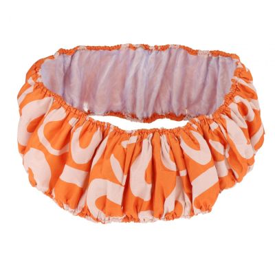 Deevoka Trampoline Pads Spring Cover Round Durable Children Mini Oxford Cloth Edge Guard Trampoline Protective Cover Replacement, Orange, 36inch 6 Holes