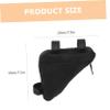 BESPORTBLE Bike Frame Bag Capacity Multi-function Pouch for Road and Mountain Biking Easy to Clean and Maintain for Storing Tools Keys and Essentials view 2