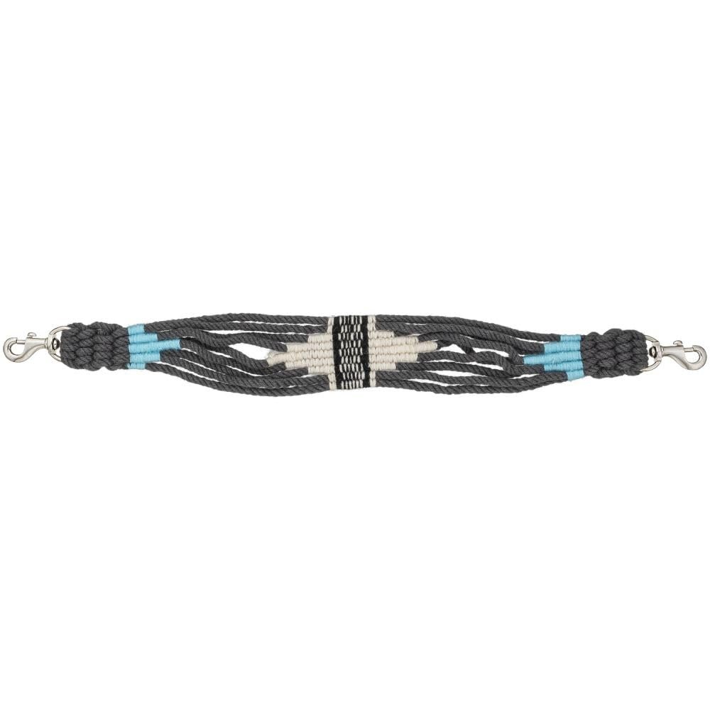 Tough 1 Wool String Wither Strap Coral/Gray/Turq