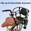 UOIWYAW Kids Rear Bike Seat, Rear Mount Child Bike Seat for 18 Months to 7 Years Old, Safety Bicycle Carrier for Adult Mountain Bike & Electric Bikes (Black) view 3
