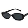 Retro Sunglasses Oval Sunglasses Women Retro Vintage Ladies Cat Eye Glasses UV view 1