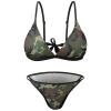 Adugen Origei Camouflage Women's Bikini Swimming Costume Triangle Bathing Swimsuit Beach Party S view 4