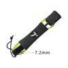 B Baosity Surfboard Leash, Elastic Surf Leashes Straight Stand up Paddle Board Leash, TPU SUP Foot Leg Rope Ankle Foot Leg Strap for Water Sports, Surfboards, Green, 7ft view 4