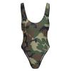 Adugen Origei Camouflage Women's Bikini Swimwear Triangle Bathing Swimsuit Beach Party S view 3
