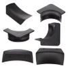 2sets Pool Table Pocket Liners and Corner Mats Lightweight Easy to Install Billiard Table Edges Protector for Boys and Girls Black view 1