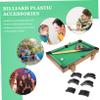 2sets Pool Table Pocket Liners and Corner Mats Lightweight Easy to Install Billiard Table Edges Protector for Boys and Girls Black view 3