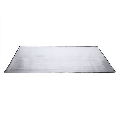 Aluminum Foil Camping Pad,Outdoor Foldable Sleeping, Mattress Proof Aluminum foil Picnic Camping mat Foil EVA Mat (2 x 2m) (1 * 2M)