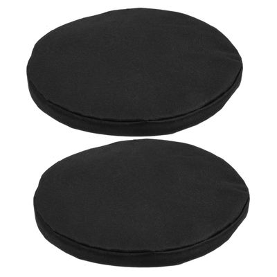 Garneck 2pcs Seat Cushion Round Chair Cushions Camping Folding Chair Outdoor Chair Cushions Portable Telescopic Stool Portable Stool Retractable Stool Foldable Fishing Travel