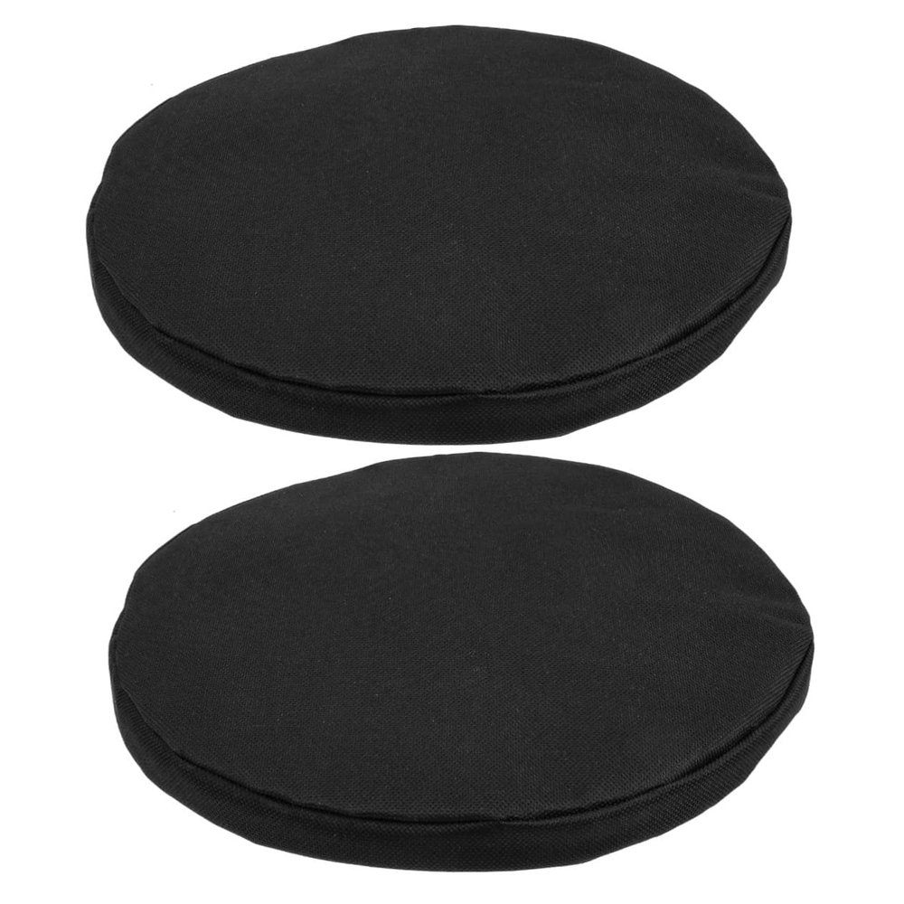 Garneck 2pcs Seat Cushion Round Chair Cushions Camping Folding Chair Outdoor Chair Cushions Portable Telescopic Stool Portable Stool Retractable Stool Foldable Fishing Travel