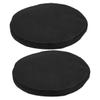 Garneck 2pcs Seat Cushion Round Chair Cushions Camping Folding Chair Outdoor Chair Cushions Portable Telescopic Stool Portable Stool Retractable Stool Foldable Fishing Travel view 1