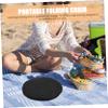 Garneck 2pcs Seat Cushion Round Chair Cushions Camping Folding Chair Outdoor Chair Cushions Portable Telescopic Stool Portable Stool Retractable Stool Foldable Fishing Travel view 3