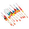 BESPORTBLE 20pcs Fishing Floats Bright Angling Buoys for Outdoor Tackle for Crappie and Panfish Fishing Line Accessories Jigging Action for Enhanced Visibility view 1