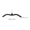 BESPORTBLE Steel Bow Pull Rod Cable Bar for Home Gym Strength Training Exercise Machine Attachment for Biceps Triceps Back and Shoulders Workout view 2