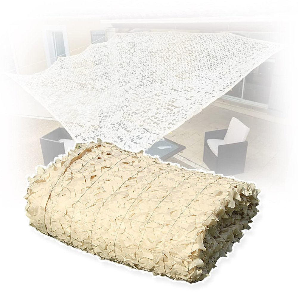 JIBIO Woodland Camo Netting Camouflage Net Sunshade Sunscreen Nets Hunting Blind for Deer Stand, Party Supplies Decorations (Size : 5X10m)