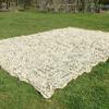 JIBIO Camouflage Netting Beige Lightweight Durable Blind Netting for Hunting, Sun Shade, Camping, Outdoor, Military Theme Party Decorations (Size : 2X4m) view 1