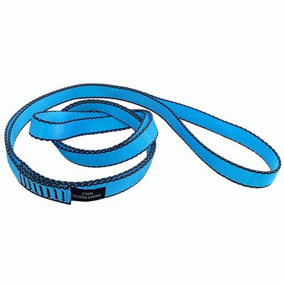 CAPARK 18MM Nylon Climbing Slings Runners 23 kN Strong Webbing Straps for Rock Climbing, Rappelling, Swing, Yoga Hammock etc (1PC Blue, 48inch/120cm)