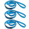 CAPARK 18MM Nylon Climbing Slings Runners 23 kN Strong Webbing Straps for Rock Climbing, Rappelling, Swing, Yoga Hammock etc (3PCS Blue, 24inch/60cm) view 1