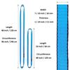 CAPARK 18MM Nylon Climbing Slings Runners 23 kN Strong Webbing Straps for Rock Climbing, Rappelling, Swing, Yoga Hammock etc (2PCS Blue, 24inch/60cm) view 3