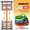 CAPARK 18MM Nylon Climbing Slings Runners 23 kN Strong Webbing Straps for Rock Climbing, Rappelling, Swing, Yoga Hammock etc (2PCS Orange, 48inch/120cm) view 4