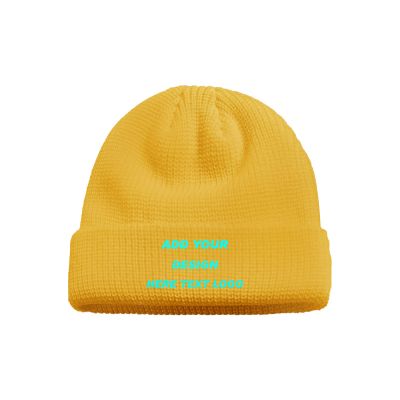 Custom Beanies Design Your Own Personalized Knit Hat Add Text Logo Custom Beanie